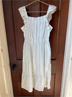 Good Hart women's extra small sleeveless white striped dress